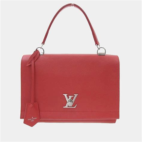 louis vuitton lockme ii rubis red m50363|Lockme Ever MM Lockme Leather .